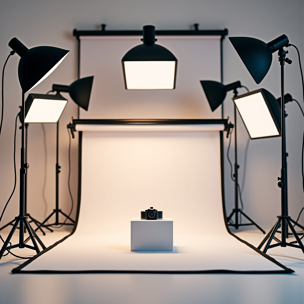 Professional photography equipment